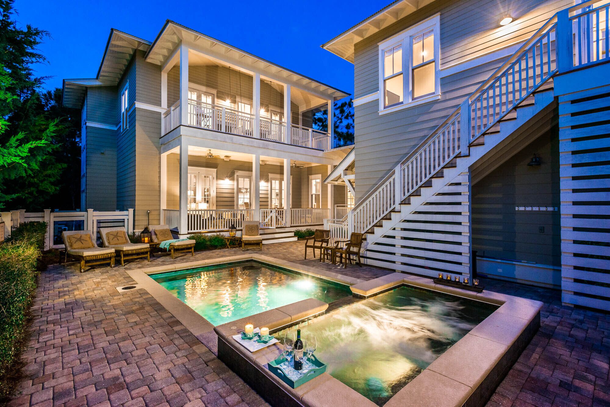 Book Now for Fall Stays! "Sea Haven" Private Heated Pool/Spa! Forest District! Golf Cart!