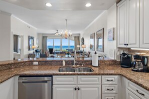 Interior - Beach Front Condo | Private Beach Access | Bunk room | New flooring in 2026 (Santa Rosa Beach)