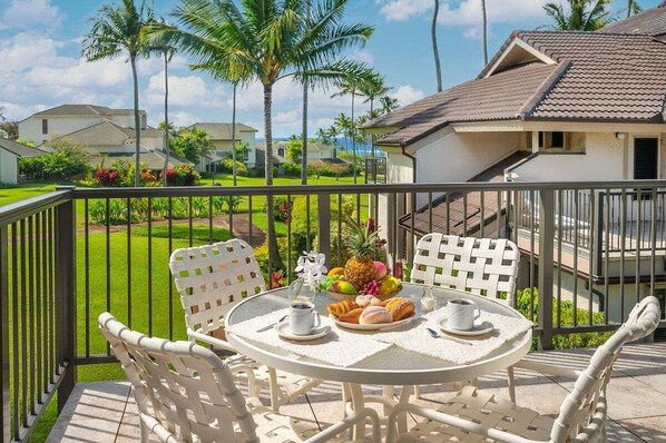Outdoor dining - Kahala 721 Partial Ocean View By Suite Paradise (Koloa)