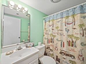 花灑/浴缸組合、提供毛巾