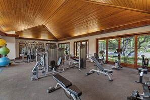 Fitness facility - KaMilo 321 - Beautiful 3 bedroom with private pool! (Kamuela)