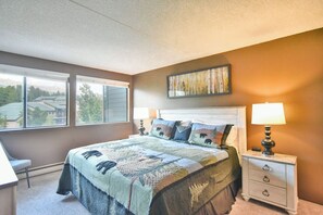 2 bedrooms, internet, bed sheets