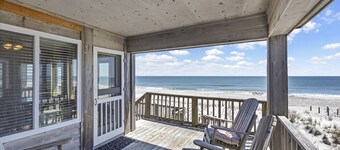 Oceanfront 4 chambres à l'extrémité sud de Pawleys Island