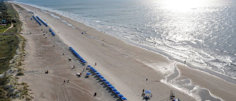 On the beach