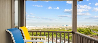 2 BA, 1 puoli BA Oceanfront Condo Atlantic Beach