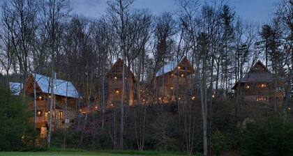 Tikka ontto - Cheshiren hirsimökki mustalla vuorella! Sisältää Biltmore ja muut!