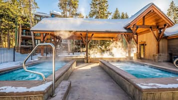 Una piscina climatizada