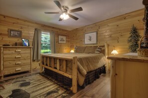 1 makuuhuone, vuodevaatteet