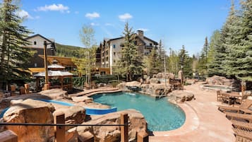 Indoor pool, a heated pool