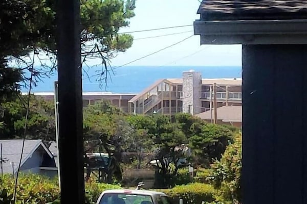 Blick von der Unterkunft