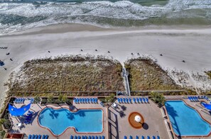 Pool - Beach Front/Beautiful Views & Updated SOMEWHERE IN THE SUN-Bch Service Included (Panama City Beach)