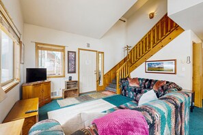 TV, DVD player, streaming services