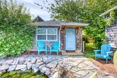 Six Cottages w/ Shared Courtyard & Grill - Two Blocks to Beach Dog-Friendly