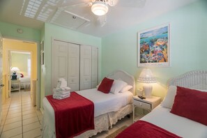 2 dormitorios, tabla de planchar con plancha, wifi y ropa de cama