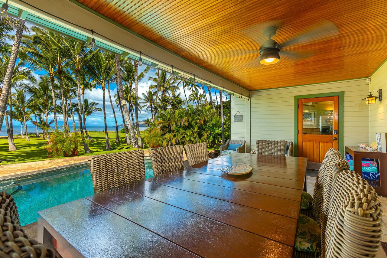 A Rare Find: Legal Beachfront Vacation Home on Maui's Sunny South Shore