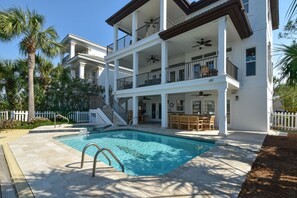 Una piscina climatizada