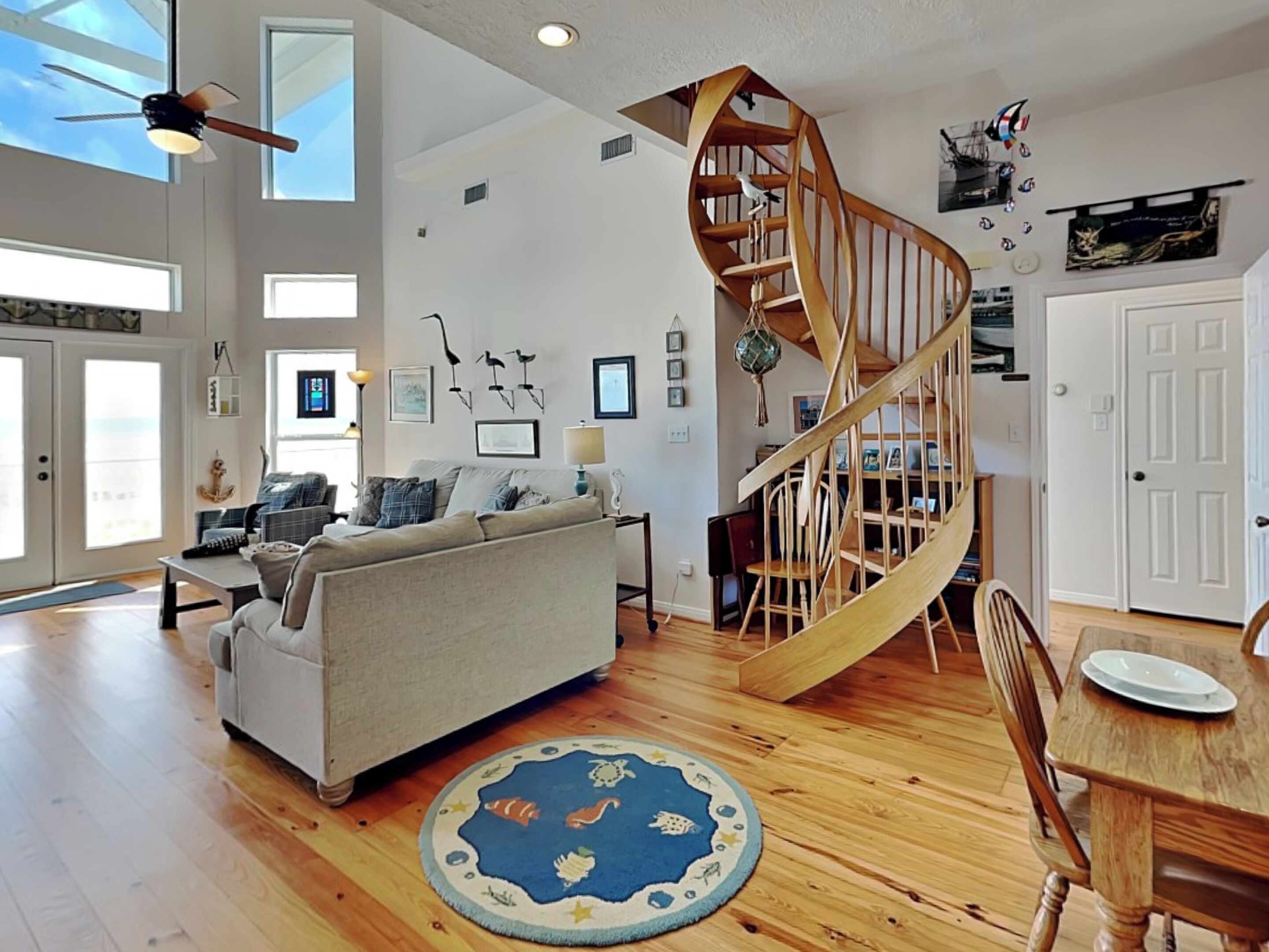 TV, fireplace, DVD player