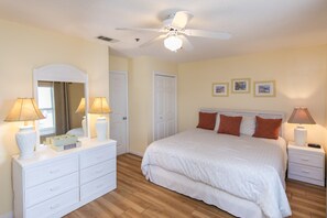 1 bedroom, WiFi, bed sheets, wheelchair access - Gulf Place Caribbean #109 - Gulf View, Pool, Tennis, Shops, in Santa Rosa Beach (Santa Rosa Beach)