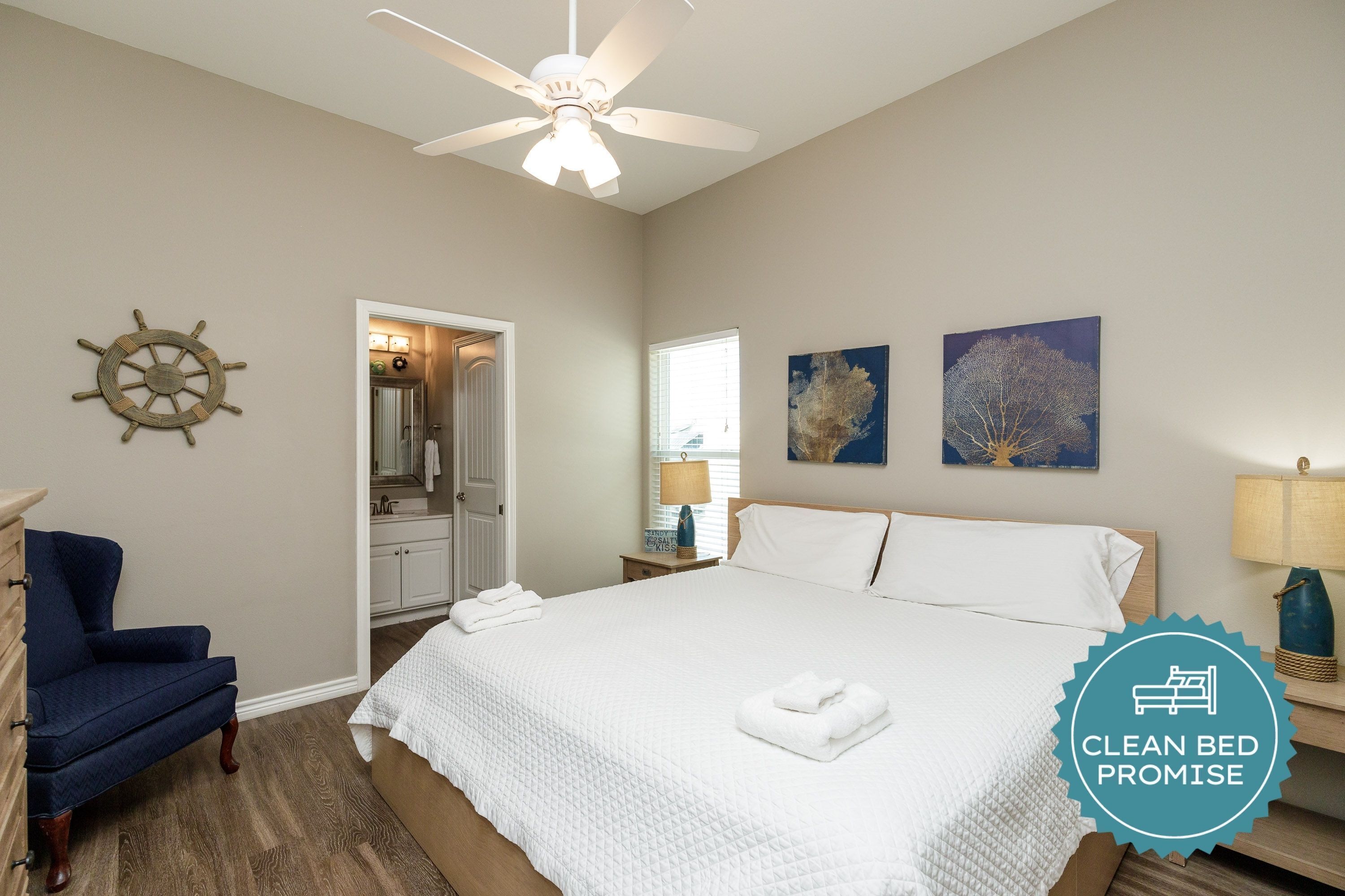 2 soverom, strykejern/-brett, wi-fi (inkludert) og sengetøy