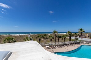 Indoor pool, a heated pool