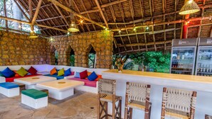 Poolside bar