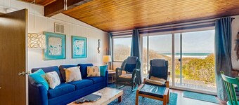 Dog-Friendly Oceanfront Cabin in the Trees with Gorgeous Views