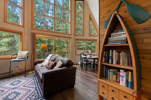 TV, fireplace, DVD player