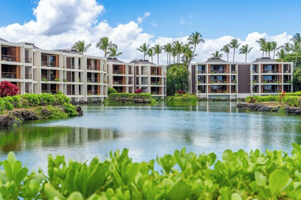 Exterior - Ground Floor Mauna Lani Terrace Condo - Walk to Beach! (Kamuela)