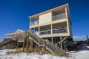 Exterior - Gulf Front, Gorgeous Panoramic Gulf Views, Large Deck, Dune Allen Beach (Santa Rosa Beach)
