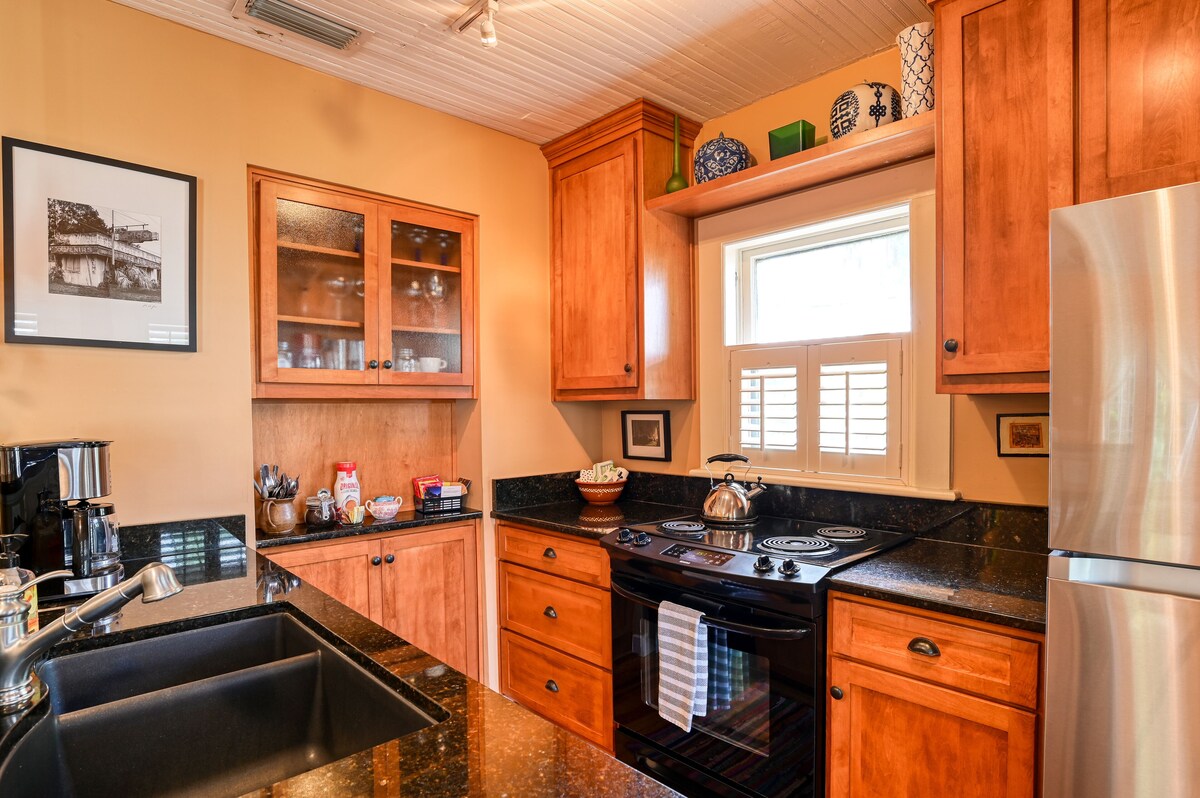 Photo 8 of Historic Downtown Cottage with Private/Heated Pool! Walk to everything!