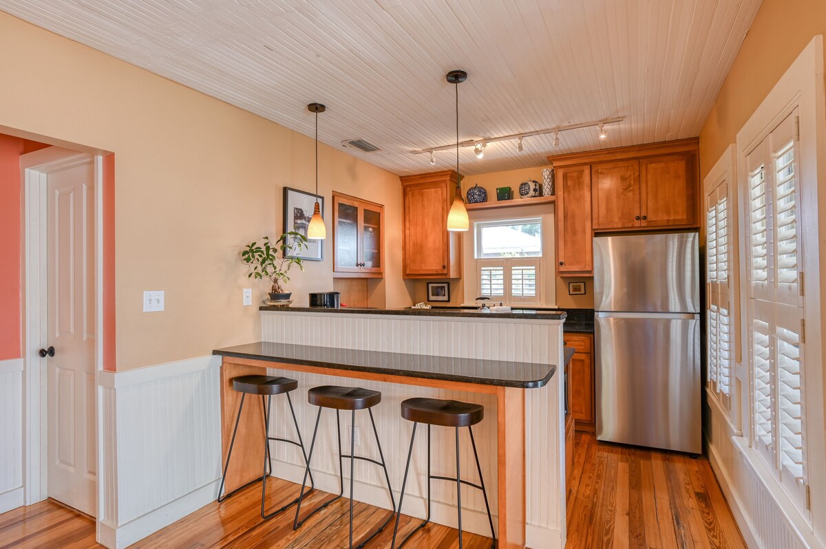 Photo 10 of Historic Downtown Cottage with Private/Heated Pool! Walk to everything!