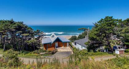 Dog-Friendly Condo with Partial Ocean Views - Short Walk to the Beach