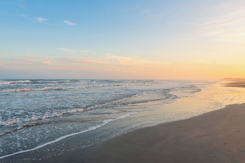 Beachfront Escape | Hot Tub, Heated Pool & Dogs Welcome