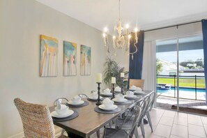 Dining - Amazingly Furnished 8 Bedroom 5 Bathroom Champions Gate Resort Pool Villa (Davenport)