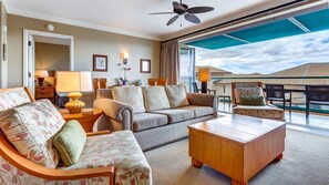 Een televisie en een dvd-speler