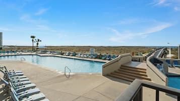 Indoor pool, a heated pool