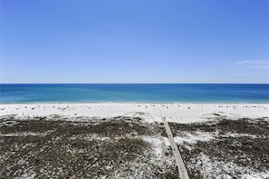 Aan het strand