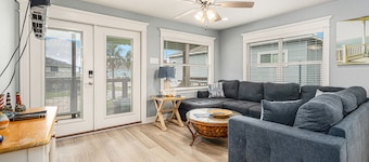 Bayfront dog-friendly home w/ water views and dock access