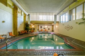 Indoor pool, a heated pool