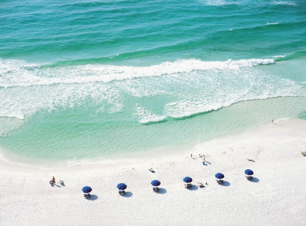 Una spiaggia nelle vicinanze