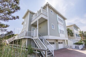 Exterior - Fabulous Gulf Front Home, Gated neighborhood, Double porches, Santa Rosa Beach (Santa Rosa Beach)
