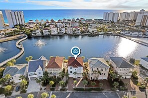 Exterior - Spacious Lakefront Retreat w/ Pool and Beach Access! 🏖️ (Destin)