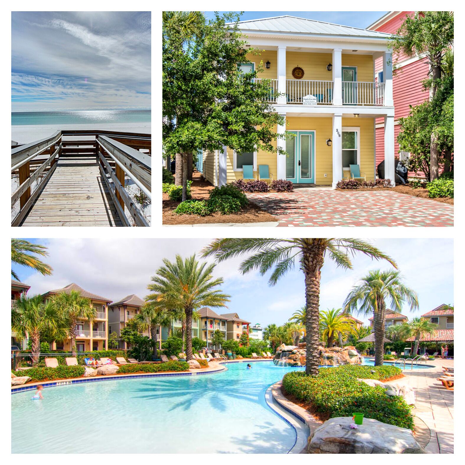 ☀Lagoon Pool-Balcony-Beach Trolley-Hot Tub-2 Living Areas-4BR Happily Ever After