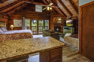 Find Your Inner Peace (and a Hot Tub!) in Gatlinburg Tranquil Cabin