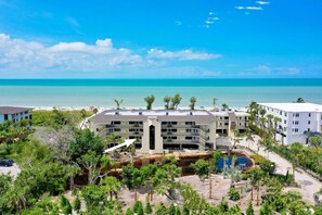 Exterior - Pine Cove #102 is a 3/2 beachfront Sanibel vacation rental condo (Sanibel)
