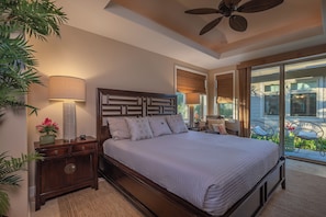 4 bedrooms, iron/ironing board, internet, bed sheets - Elegant Kamilo Home - Private Pool, Guest House, Gym Access (Kamuela)