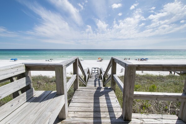 On the beach - End of Journey #201 - End Unit, Elevator, Gulf Front at Dune Allen Beach (Santa Rosa Beach)