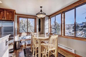 Dining - Ski Hill 27-Walk to Gondola & Main St. - In-Town-Remodeled Condo-On-site Pool/Hot Tub! (Breckenridge)