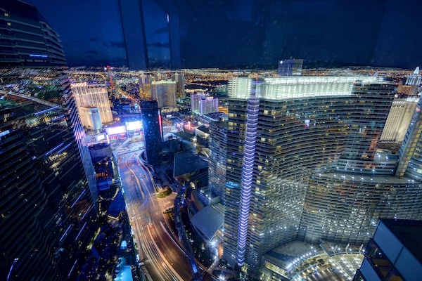 Night view from the room
