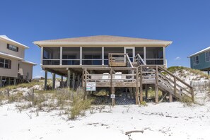 Exterior - Family favorite, Gulf Front, "Breen House" on Dune Allen Beach (Santa Rosa Beach)